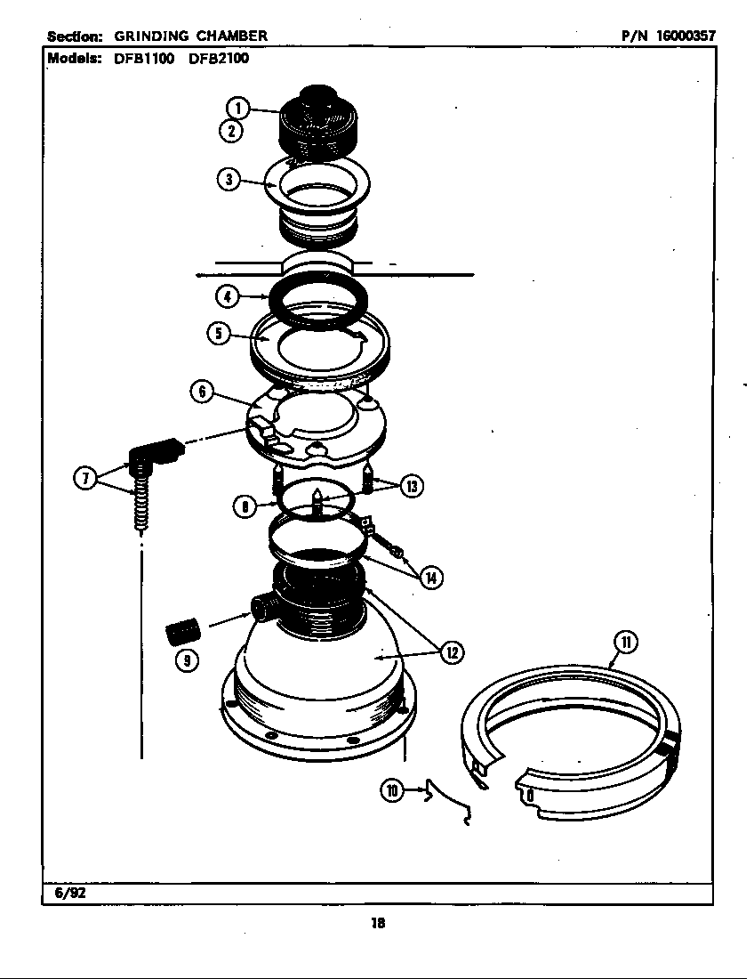 Grinding chamber