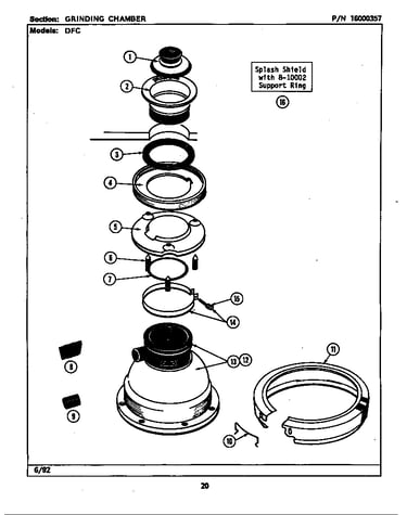 Drain chamber