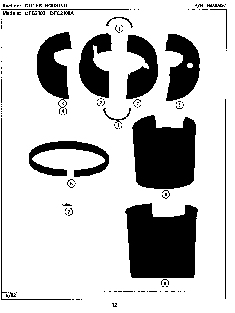 Outer housing