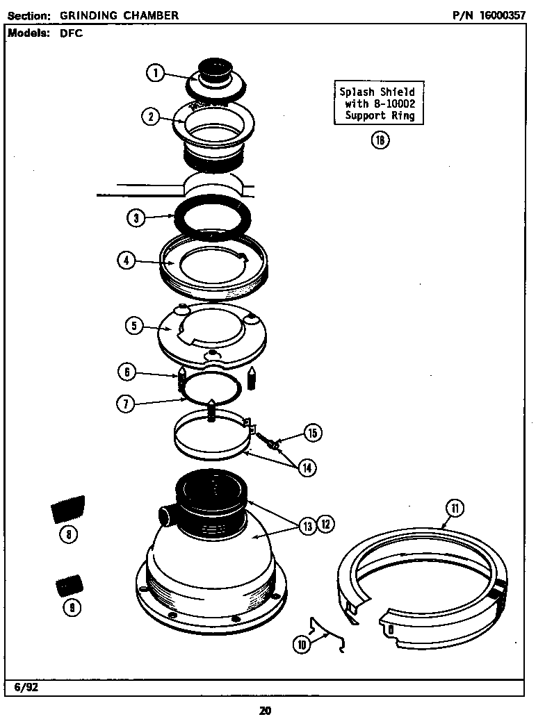 Grinding chamber