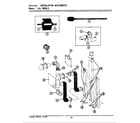 Maytag LDE7400 installation accessories diagram