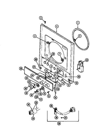 Front panel & control panel