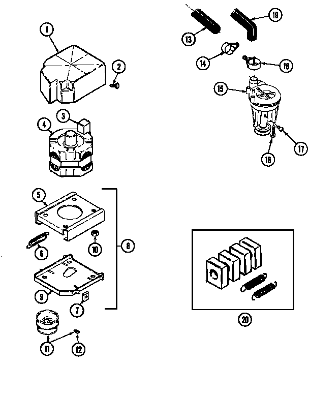 Motor & pump