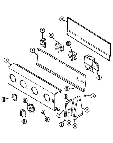 Control panel (cw20t8vc)