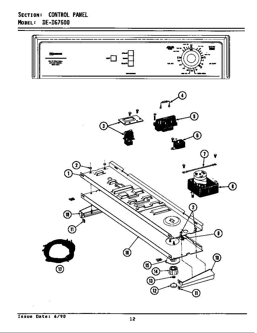 Control panel