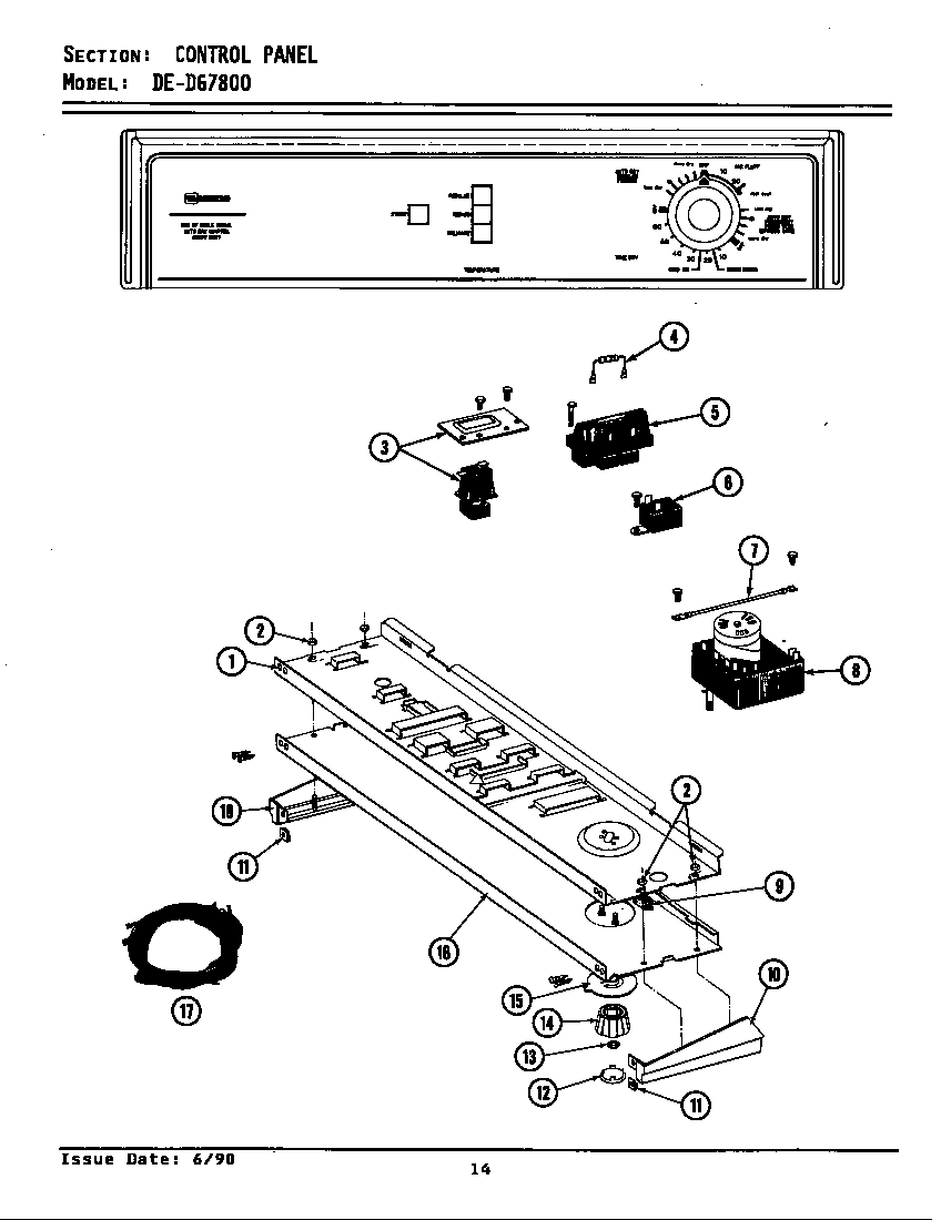 Control panel