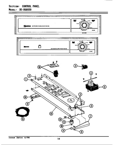 Control panel