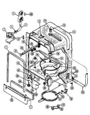 Tub (dwu9921aae) (dwu9921aax) (dwu9921abe) (dwu9921abx)