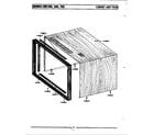 Maytag CME500 cabinet & trim diagram