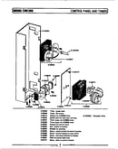 Control panel & timer (rear view) (cme300)
