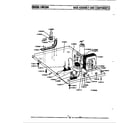 Maytag CME300 base assembly & components (cme300) diagram