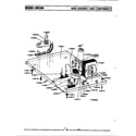 Maytag CME500 base assembly & components (cme300) diagram