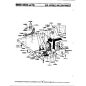 Maytag CME500 base assembly & components (cme400) (cme500) (cme700) diagram