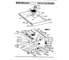 Maytag CME500 oven cavity & components (series 01) (cme400) (cme500) (cme700) diagram