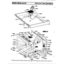 Maytag CME500 oven cavity & components (prior to 01) (cme400) (cme500) (cme700) diagram