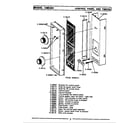 Maytag CME301 control panel & timer (front-cme301) (cme301) diagram