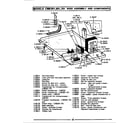 Maytag CME601 base assembly & components (cme301) (cme301) diagram