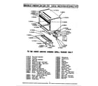 Maytag CME301 base assembly & components (501,601,701) (cme501) (cme601) (cme701) diagram