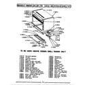 Maytag CME301 base assembly & components (501,601,701) (cme501) (cme601) (cme701) diagram