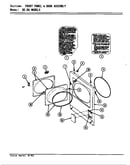 Front panel & door assembly