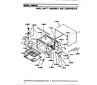 Maytag CME800 base, cavity assembly & components (cme800) diagram