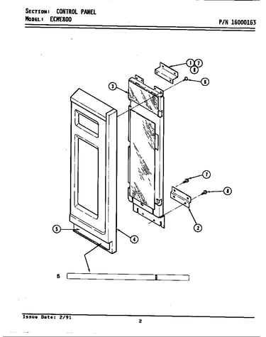 Control panel (ecme800) (ecme800)