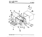 Maytag CME800 oven liner-body (ecme800) (ecme800) diagram