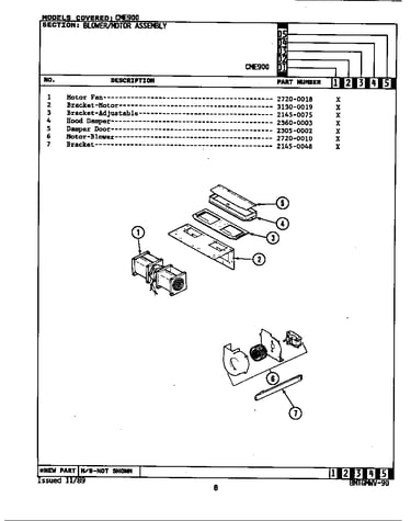 Blower motor assembly