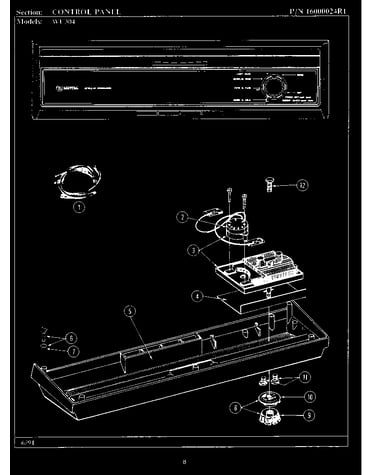 Control panel (wu304) (wu304)