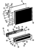 Front panel & access panel (wu1005) (wu1005)