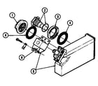 Maytag EWU304 rinse dispenser kit (wu1005) (wu1005) diagram