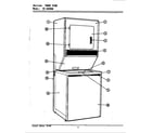 Maytag ESE9900 front view (lse9900) (lsg9900) (se9900) (sg9900) diagram