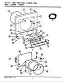 Door, frt & cntrl pnl ese9900 & esg9900) (ese9900) (esg9900)