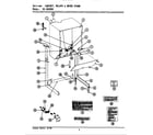 Maytag SG9900 cabinet, relays & dryer stand (lse9900) (lsg9900) (se9900) (ese9900) (esg9900) diagram
