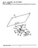 Access panel & tub light (lse9900) (lsg9900) (se9900) (sg9900)
