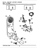 Inlet duct, gas valve & ext. (sg9900) (lsg9900) (sg9900)