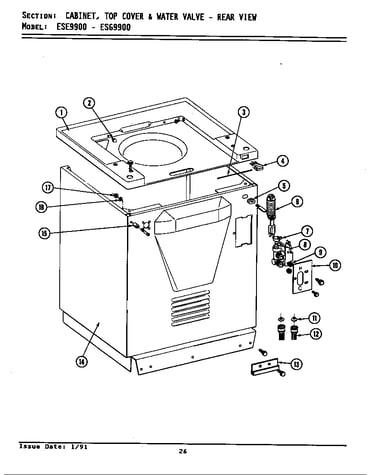 Cabinet (ese9900 & esg9900) (ese9900) (esg9900)