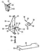 Tub support (left)
