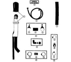 Maytag EWU384 installation accessories diagram