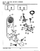 Inlet duct, gas valve & ext. (sg7800) (lsg7800) (sg7800)