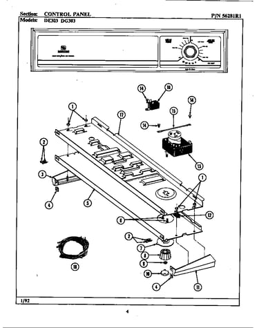 Control panel