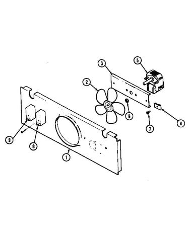 Blower motor (cooling)