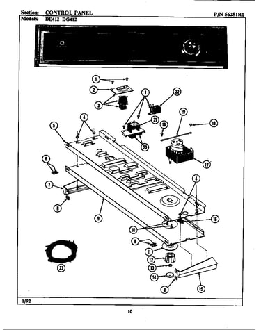 Control panel