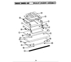 Maytag LCRG602 broiler drawer diagram