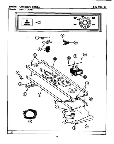 Control panel