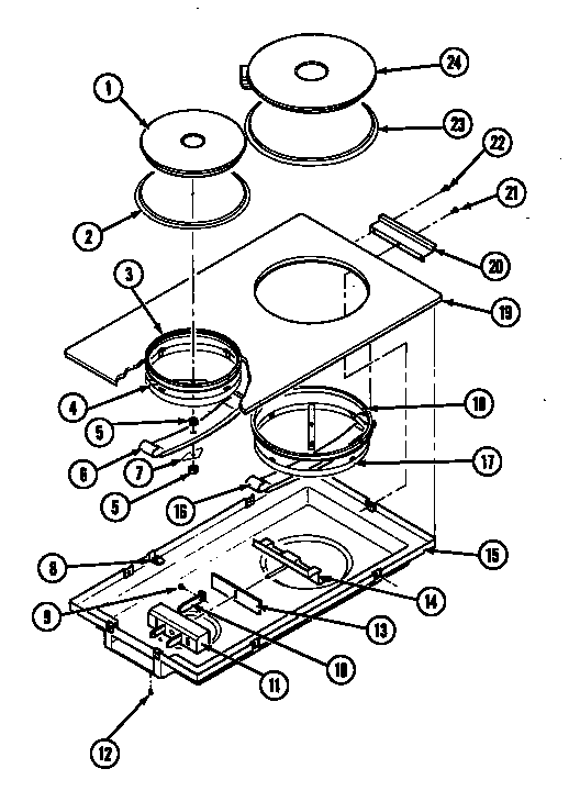Top assembly