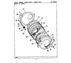 Maytag LSE7800ADW tumbler (lse7800adw,adl,acw,acl) (lse7800acl) (lse7800acw) (lse7800adl) (lse7800adw) diagram