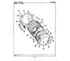 Maytag LSE7800ADE tumbler (lse7800ace,ade,aee) (lse7800ace) (lse7800ade) (lse7800aee) diagram