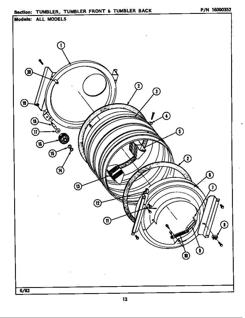 Tumbler (lse7800ael,aew) (lse7800ael) (lse7800aew)