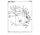 Maytag LSE7800ACE cabinet (rear lse7800ace,ade,aee) (lse7800acl) (lse7800acw) (lse7800adl) (lse7800ace) (lse7800ade) diagram